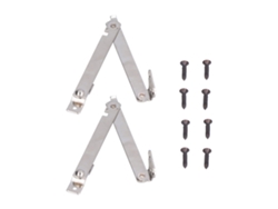 Muelles De Soporte Para Bisagras Plegables Para Cajas De Madera, Armarios Y Muebles, De Acero Inoxidable Con Tornillos.