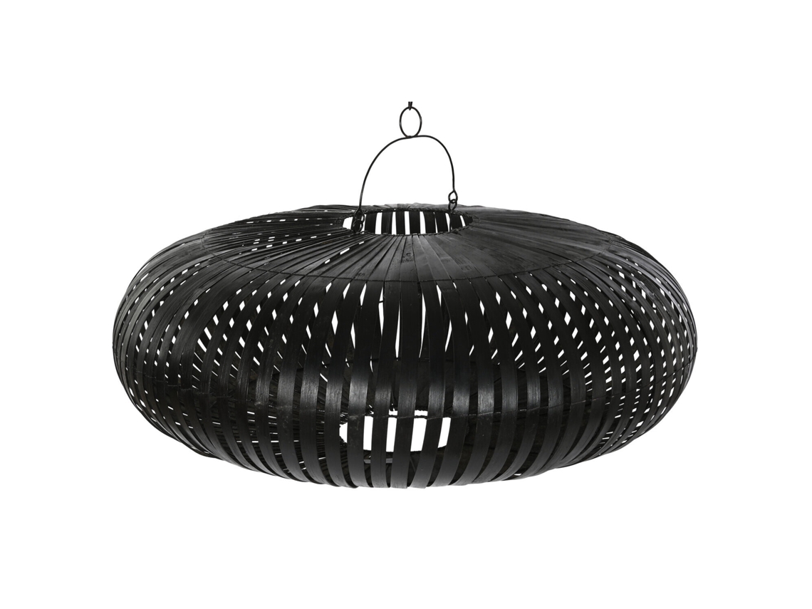 Pantalla Bambú Techo Negro 80x80x30cm