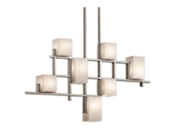 Candelabro KICHLER (KL-City-Light7b) City Light Steel G9 7 Bulbos