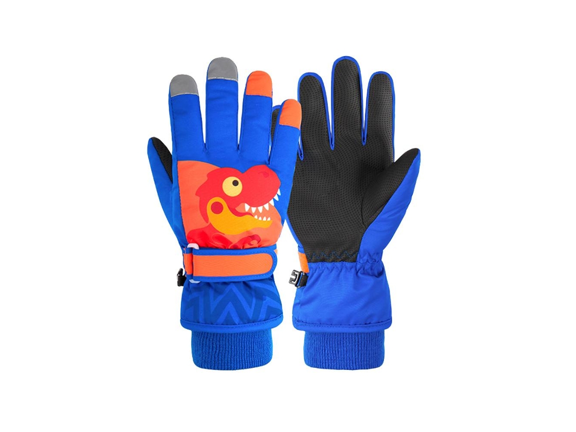Jinwei-guantes De Nieve Para Niños Niñas Invierno Calientes Impermeables Para Esquí Snowboard Patinaje Actividades Al Aire Libre