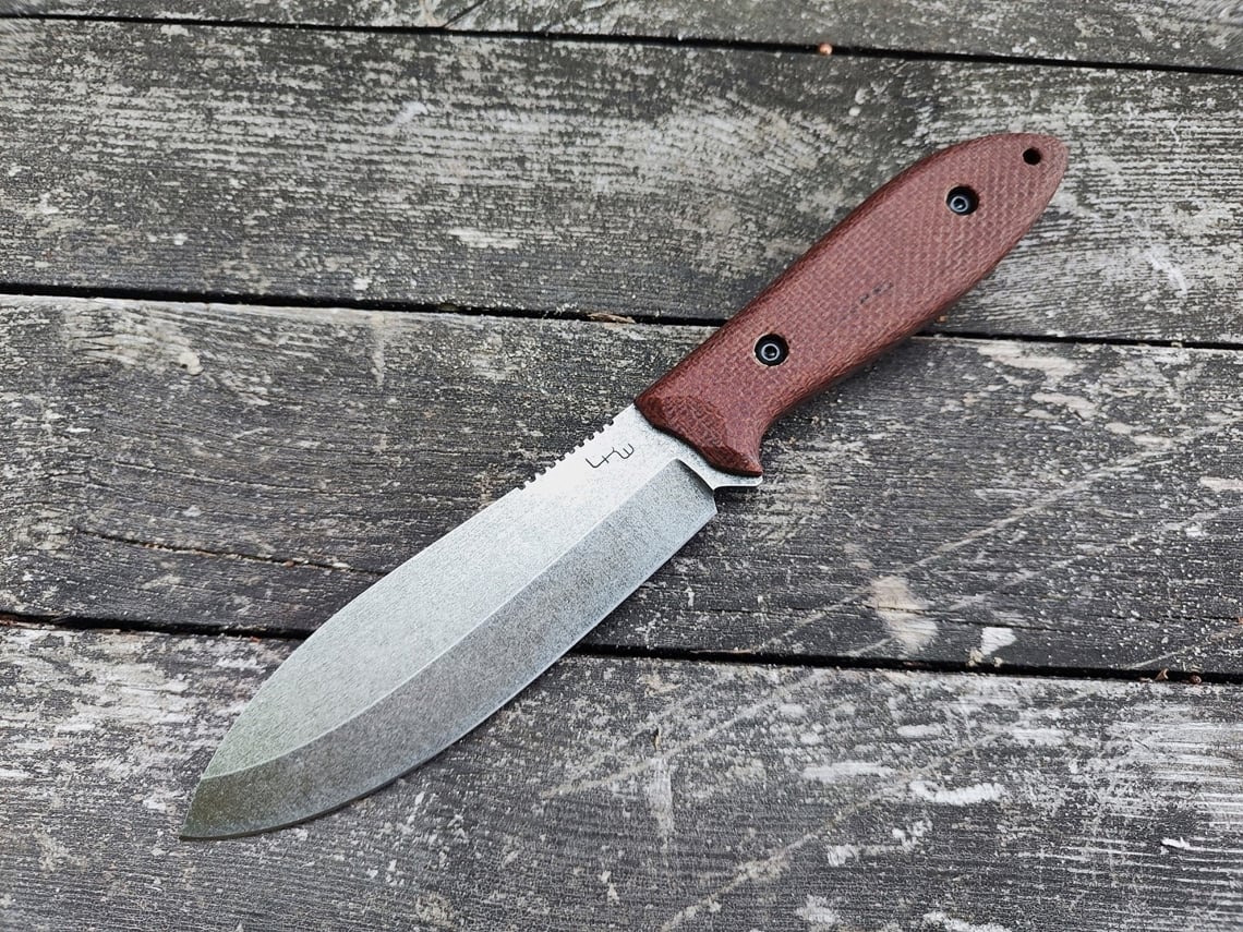 VPMKP-Lkw Modern Nessmuk Micarta Knife