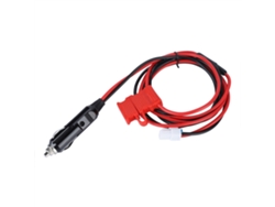 Cable de alimentación de 12 V CC con enchufe para encendedor de cigarrillos y fusible para Hyt MD780