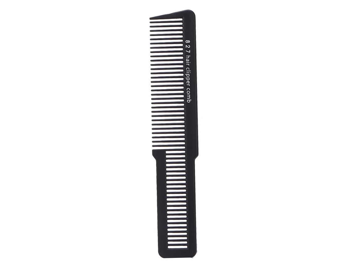 Pente De Corte Profissional Para Cabeleireiro Com Dentes Antiderrapantes Para Tosa De Cabelo (preto)