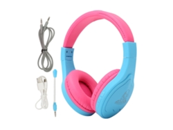Auriculares Bluetooth Para Niños, Estéreo, Con Reducción De Ruido, Luz Rgb, Plegables,