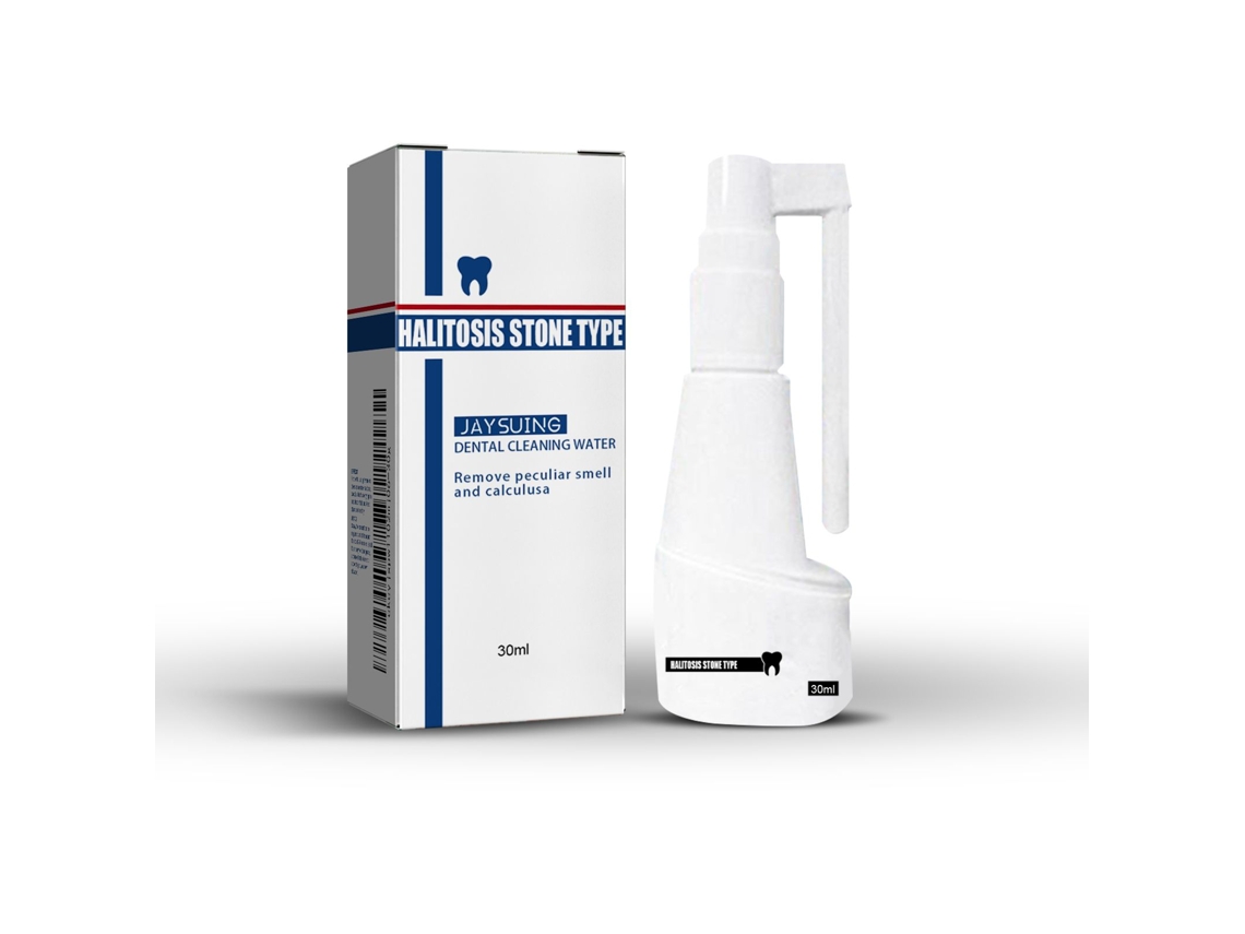 El spray Jaysuing elimina el sarro y blanquea los dientes.