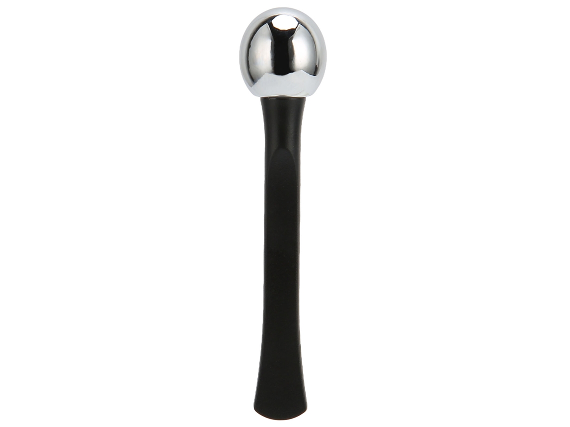 Aplicador Y Varilla De Masaje Para Crema De Ojos Ergonómico Y Portátil (mango Negro)