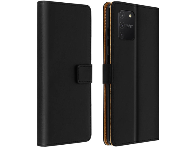 Funda Samsung Galaxy S10 Lite AVIZAR Cuero Negro
