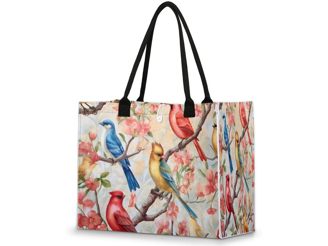 Bolso Hombro Grande Tropicallife Para Mujeres Niñas Bolso Bandolera Trabajo Gimnasio Almacenamiento Asa Sup