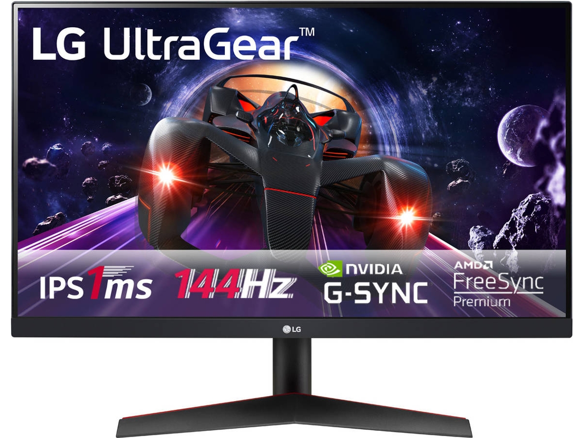 Monitor Gaming LG 24GN600-B (23.8'' - 1 ms - 144 Hz - AMD FreeSync Premium)