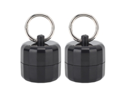2 Piezas De Llavero Deportivo Para Mujer, Pequeño Y Compacto, Organizador De Pendientes, Collares Y Anillos, Estuche De Almacenamiento Para Viajes, C