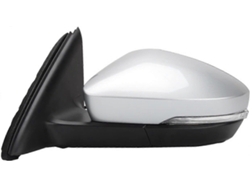 Espejo retrovisor lateral derecho para Skoda Octavia 2014-2017, tamaño 1, 6"