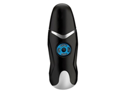 Masajeador facial ultrasónico portátil Yunzii recargable por USB con EMS - Negro