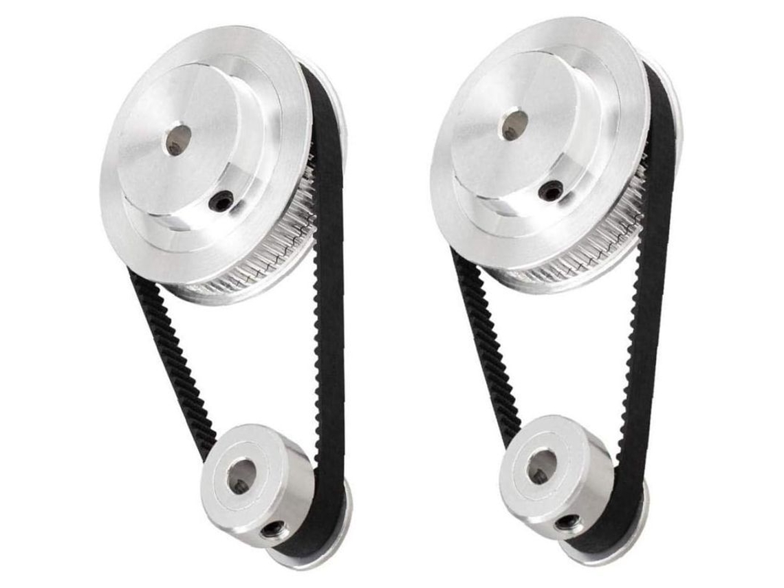 2026-rueda Sincrónica 2gt 20 60 Dientes Polea Aluminio Sistema De Polea De Correa De Tiempo Para Impresora 3d Cnc
