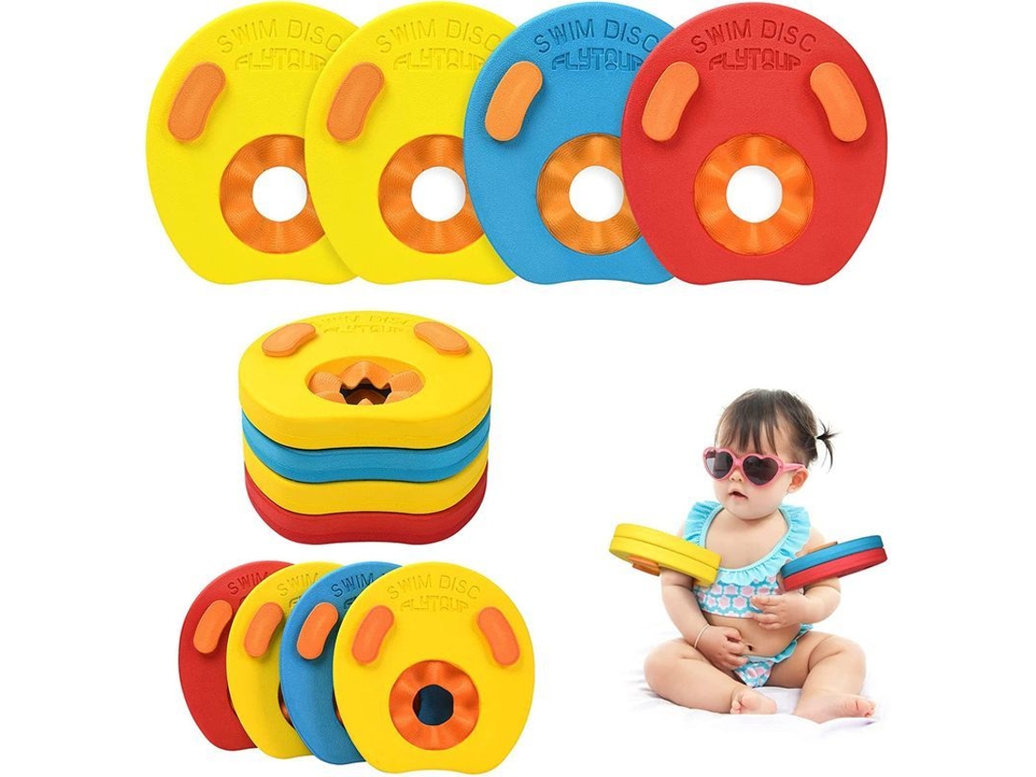 Pulsera Flotante Para Niños, Discos Flotantes Desmontables, Kit De Aprendizaje De Natación.