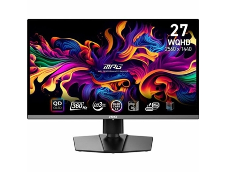 Monitor Gaming MSI MPG 271QRX (Negro - 27 - Wide Quad HD)