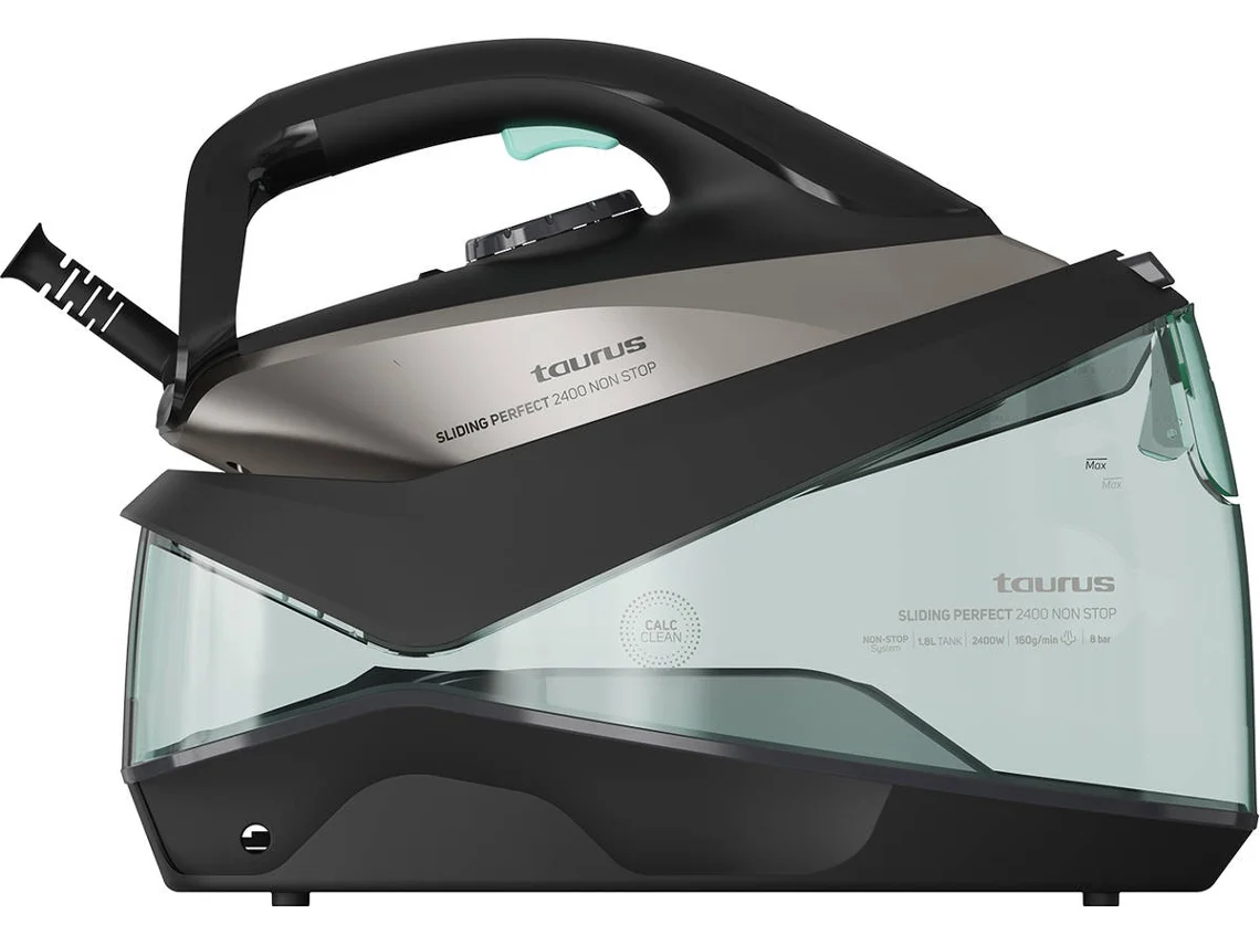 Plancha con Caldera TAURUS Sliding Perfect 2400 Non Stop (Presión 7 bar - Chorro de Vapor 160 g/min)