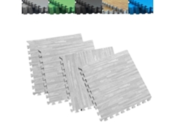 Tatami Puzzle 1cm 60x60cm Pack de 4 Unidades Parquet Gris Jowy (t60 4)