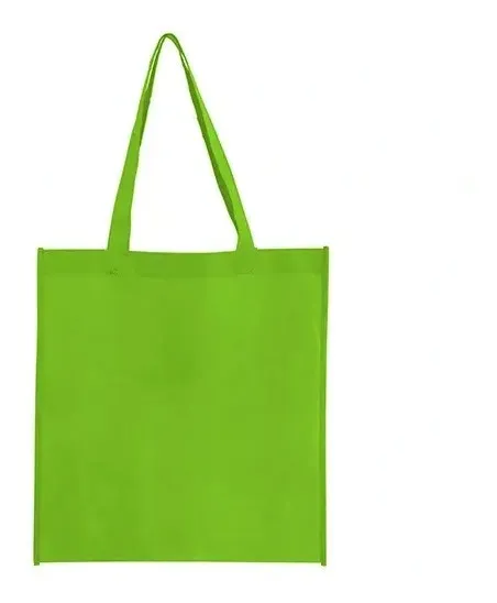 Fabricante De 255 Sacolas Ecológicas Planas Verde Limão 35x40vayotoy
