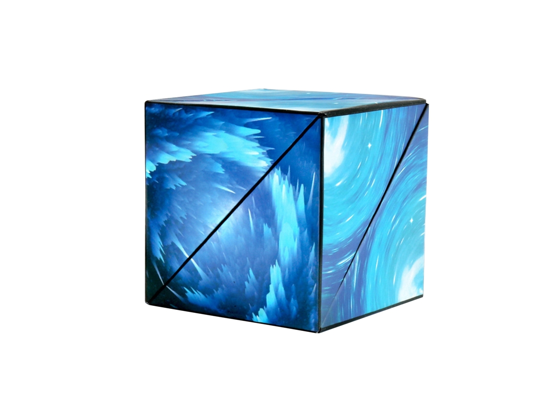 Caixa Magnética Transformadora de Formas Bjww, Brinquedo Sensorial Educativo Anti-Stress para Crianças, Adolescentes e Adultos, Azul Celeste