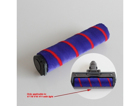 1 cepillo de suelo eléctrico esponjoso para Dyson V6 V7 V8 V10 V11, cepillo de suelo estilo con piezas de limpiador Lightvacuum