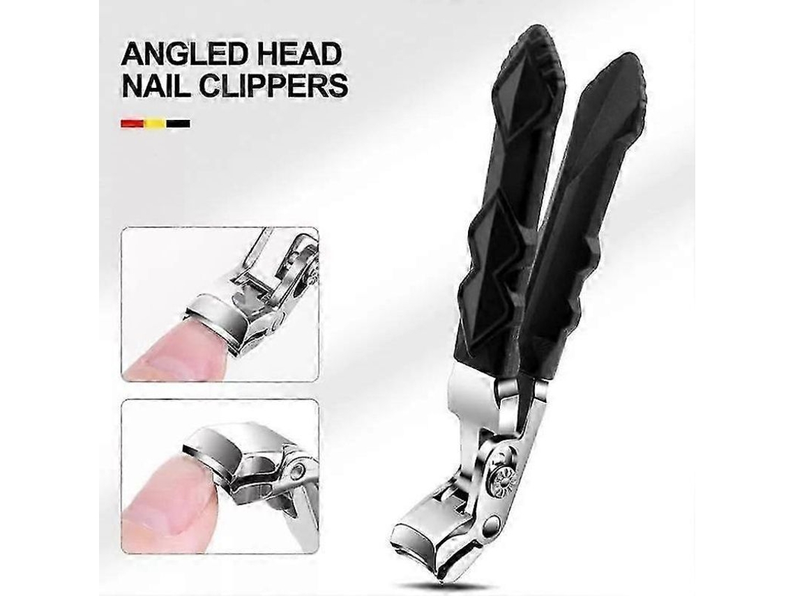 Tijeras De Uñas Para Personas Mayores, Para Uñas Gruesas, Grandes, Con Cabezal Angulado Y Ergonómicas.