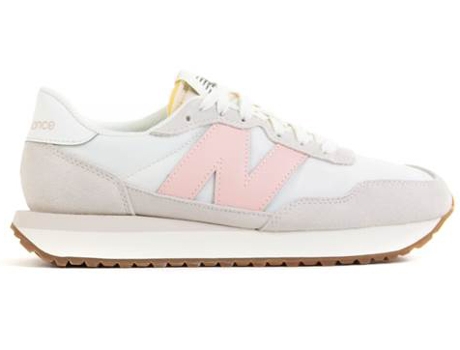 Zapatillas Deportivas NEW BALANCE 237 ( Beige - Material Sintético, Gamuza- 37,5)