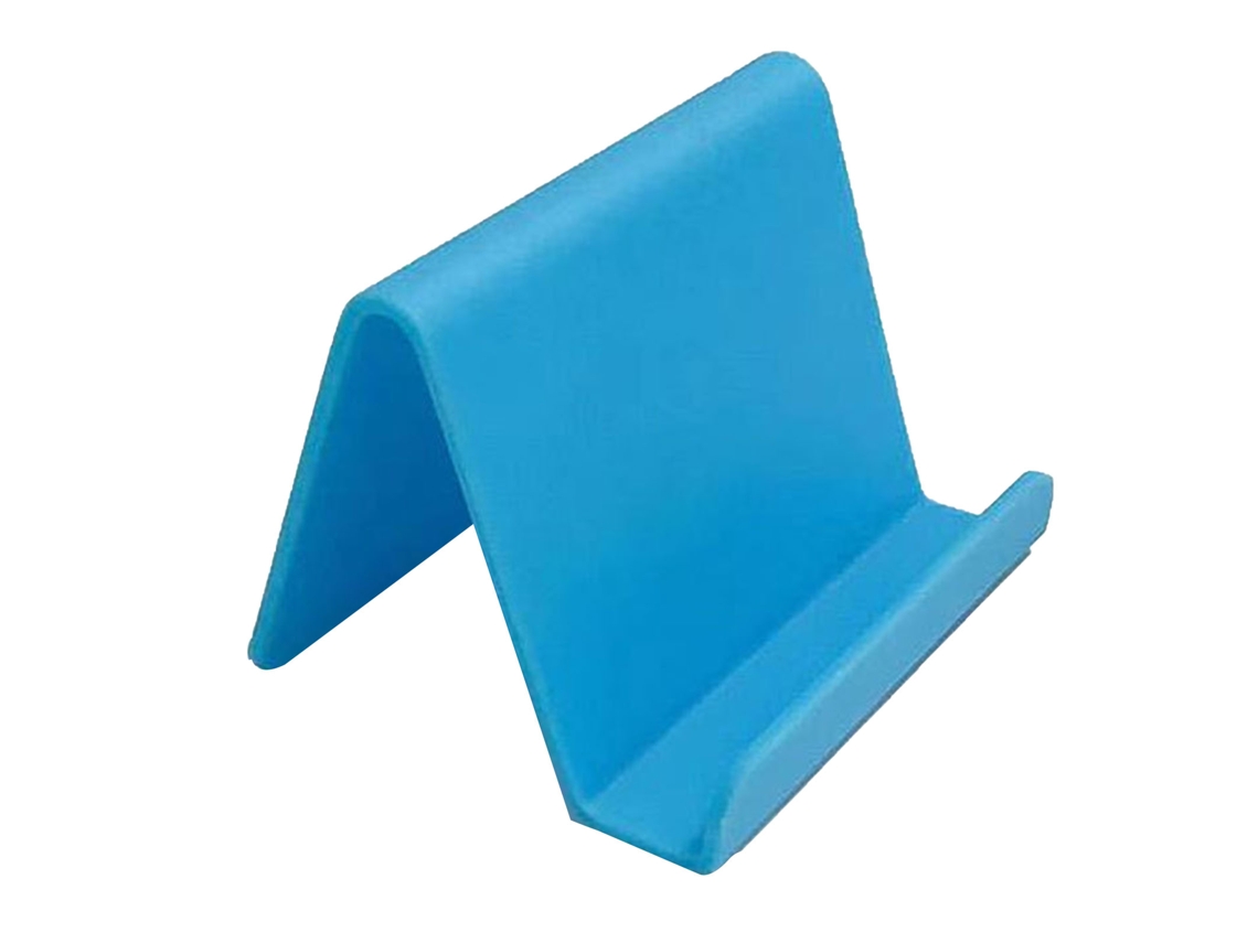 Suporte Para Celular Plástico Antiderrapante Estável Portátil Durável Dock Para Casa Carro Azul