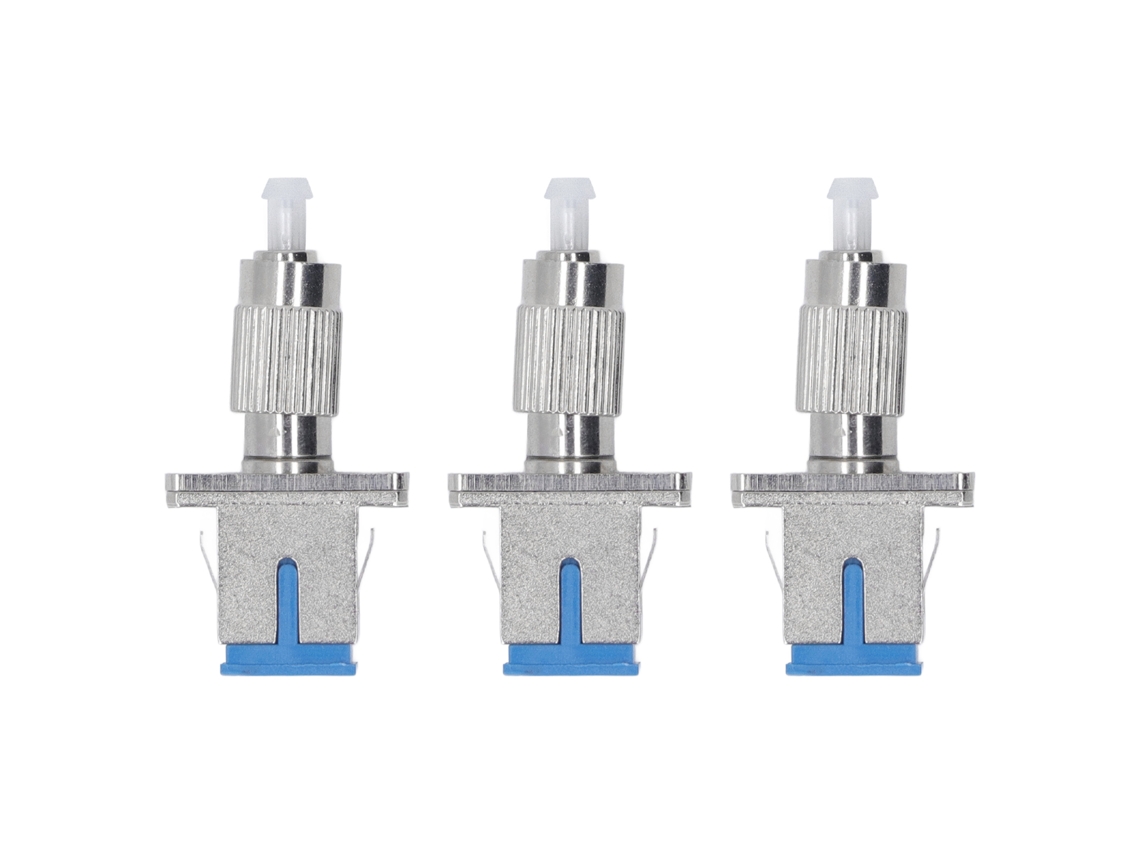 Adaptador Conector Fibra Óptica Fc Macho A Sc Hembra 3 Piezas Para Localizador De Fallos Visual
