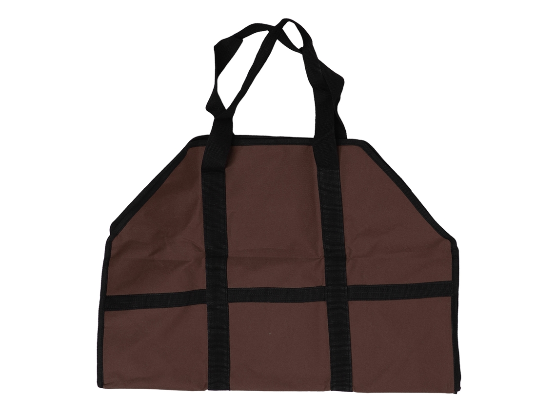 Bolsa Grande De Tela Oxford 600d Con Asas Para Transportar Leña, Ideal Para Acampar Y Hacer Barbacoas.