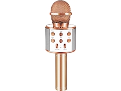 Juguetes Musicales Adecuados Para Niños De 4 A 12 Años: Micrófono De Karaoke Bluetooth Para Niños