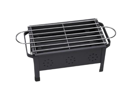 Barbacoa sobremesa 25x20x13,5 cm con parrilla inox 02905