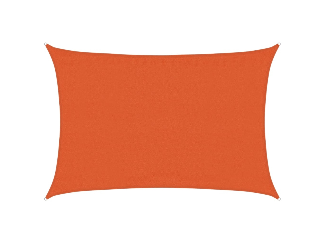 Toldo de vela VIDAXL Naranja (3,5x4,5 m)