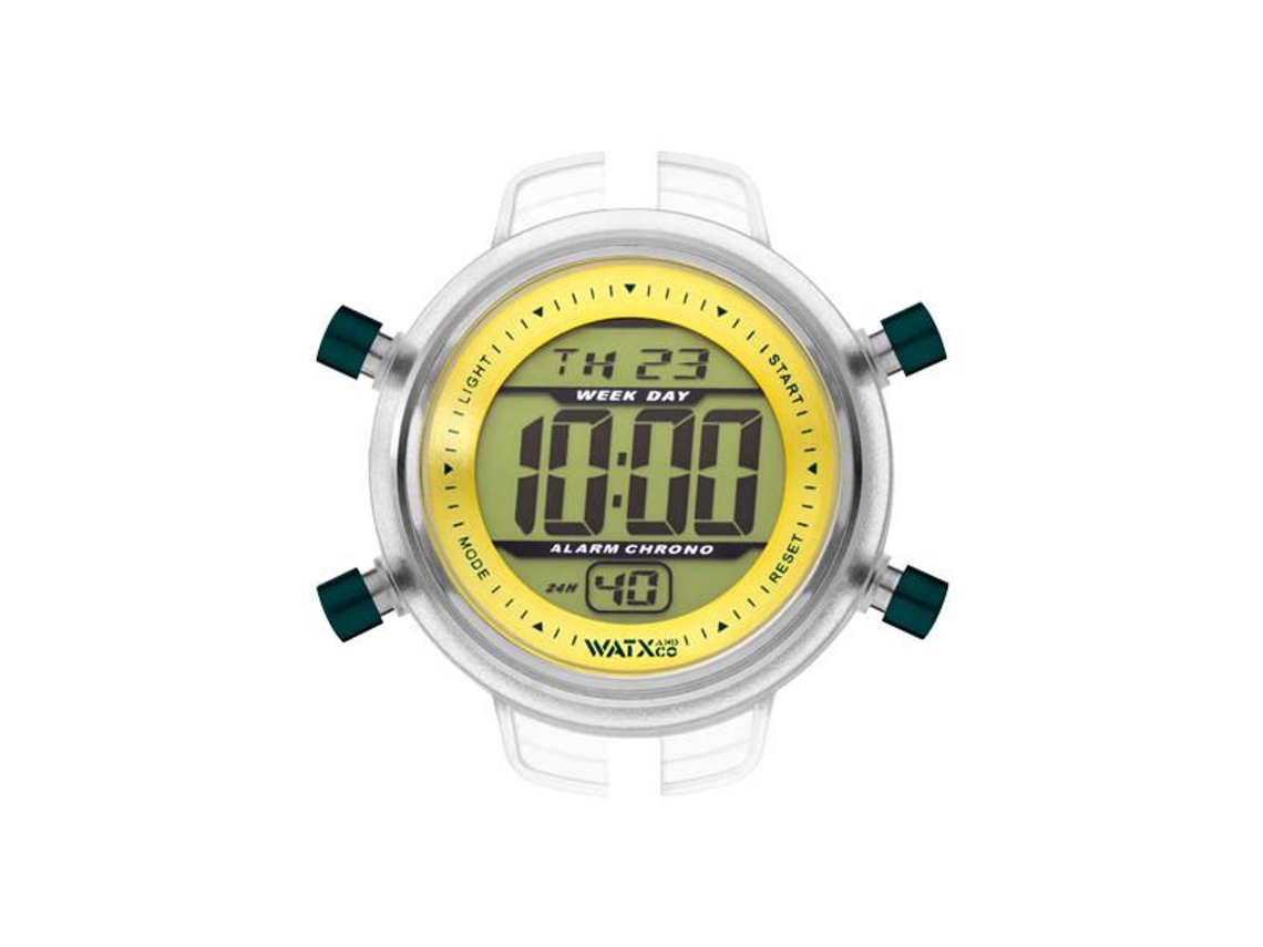 Reloj WATXANDCO | Psicotropical Digital / Amarillo / 38mm