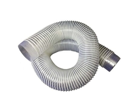 Aspiradora Industrial de Pvc de diámetro interior 1M100, fuelle, pajitas, manguera de rosca, tubo suave, duradero para ciclón Sn50T3