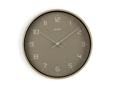 Reloj VERSA Gris (PU - 30.5 x 4.3 x 30.5 cm)