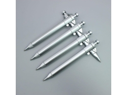 2026-plumas De Tinta Gel Wabjtam Con Pie De Rey, Herramienta De Medición Plástica, Regalo Para Niños 4pcs Plata