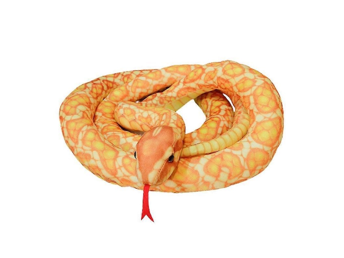 2026-juguete De Serpiente Python Simulada De Peluche 200cm Para Niños Decoración Hogar Regalo