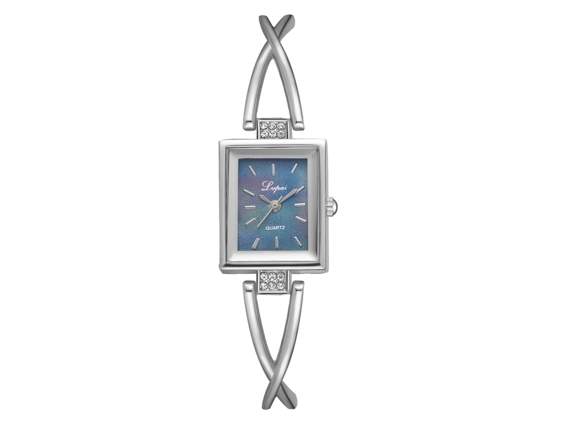 Reloj De Pulsera Analógico Cuadrado De Cuarzo Para Mujer Lvpai P788(4)