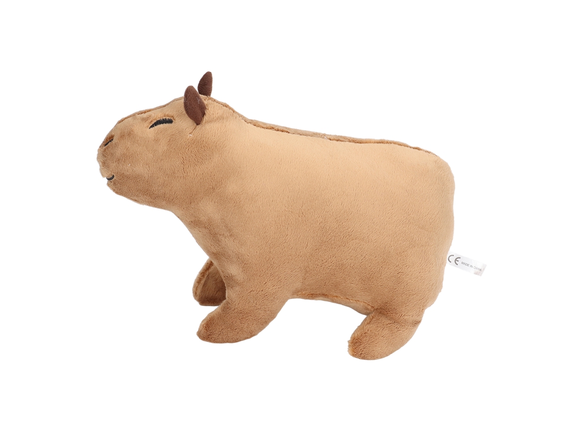 20du26 Muñeco de peluche de capibara de 30 cm, suave, relleno de algodón PP, lindo juguete de peluche