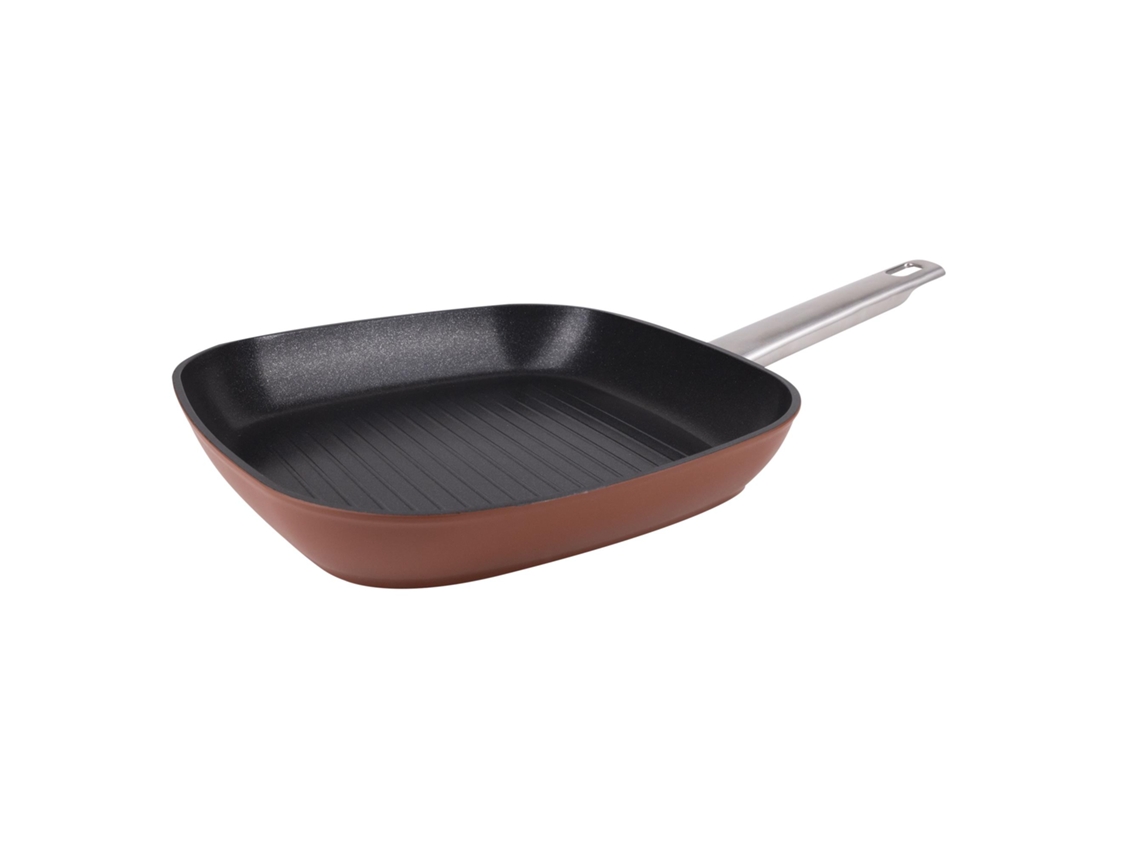 Parrilla San Ignacio Agros Cuadrada 24x4cm en Aluminio Forjado