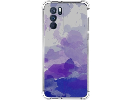 Carcasa Oppo Reno 6 Pro 5G TUMUNDOSMARTPHONE Acuarela 09