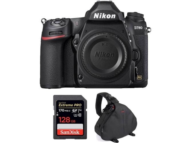 Kit Cámara Mirrorless NIKON Nikon D780 + SanDisk 128GB + Bolsa