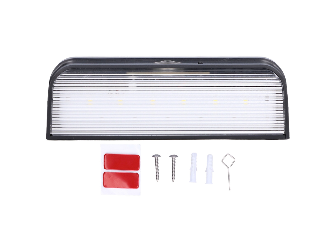 2026-luz De Pared Led Solar Con Sensor Ahorro Energía Ip65 Impermeable Instalación Fácil Exterior