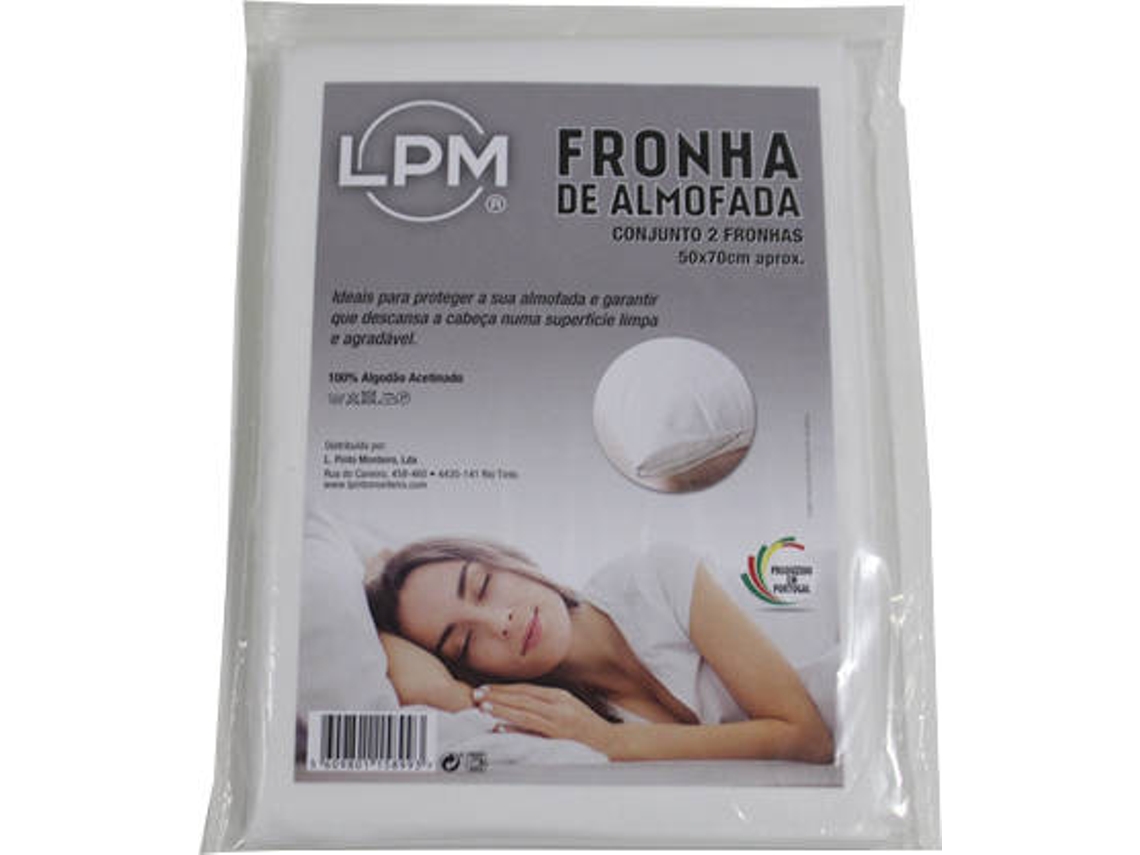 Juego de 2 Fundas de Almohada LPM (50x70 cm)