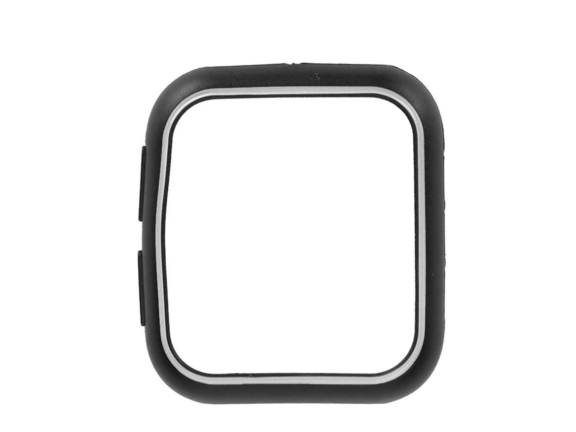 Funda protectora completa para Oppo Watch 2 Series 42 mm, color negro y blanco