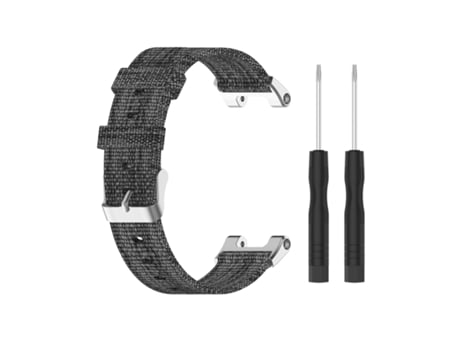 Correa de reloj inteligente para Huami Amazfit T-Rex A1918 Correa de repuesto de lona de nailon con destornillador (gris)