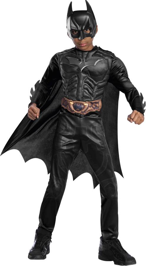 Disfraz de Niño RUBIES Batman Black Line (Poliéster - Talla: 140 cm)