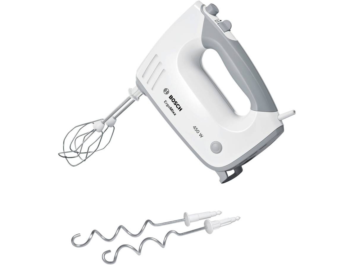 Batidora Amasadora BOSCH MFQ36400 ErgoMixx (450 W - Gris y Blanco)