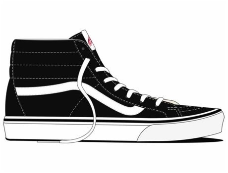 Zapatillas VANS Sk8-Hi 38 Dx - Hombre (36.5 - Negro)