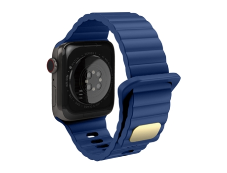 Correa Apple Watch 41mm / 40mm y 38mm Silicona Flexible y Suave Azul oscuro AVIZAR